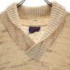 PENDLETON 70s Made In USA Vintage Long Sleeve Sweater XL Beige Knit Men's Used