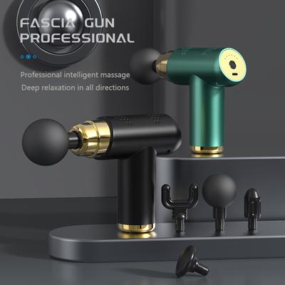 Mini Fascia Gun Muscle Relaxation Massager Professional Fitness Muscle Neck Membrane Electric Massage Gun