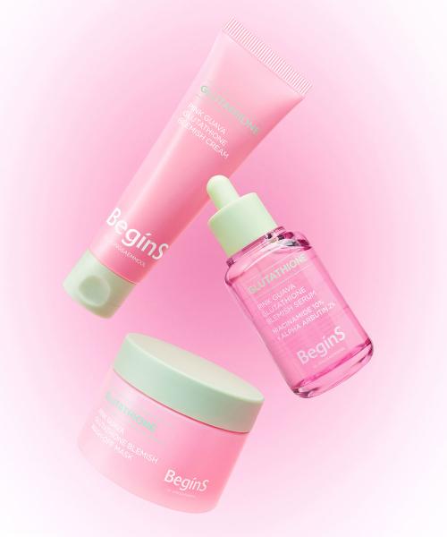 Begins by Jung Saem Mool Pink Guava Glutathione Blemish Serum 30ml