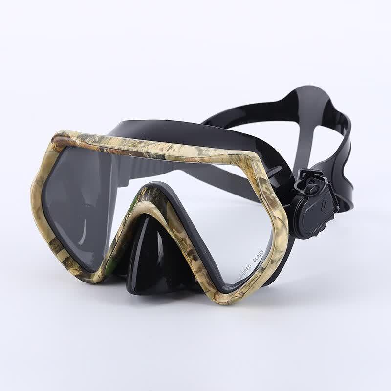 OLOEY Anti-Fog Tempered Glass Diving Mask