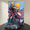 25cm One Piece Sanji Rauchend Sanji PVC Actionfigur Anime Figur Statue Modell Spielzeug Sammlung Schreibtisch Dekoration Puppe Geschenke