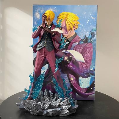 25cm One Piece Sanji Καπνίζοντας Sanji Φιγούρα Δράσης από PVC Φιγούρα Anime Άγαλμα Μοντέλο Παιχνίδια Συλλογή Διακόσμηση Γραφείου Κούκλα Δώρα