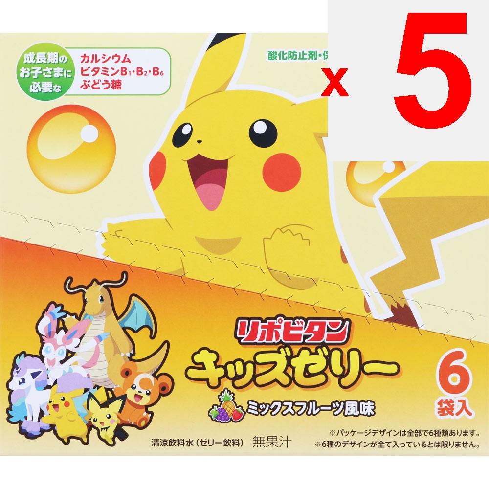 Taisho Lipovitan Kids Jelly Mix Fruit Flavor 125g X 6 bags Other (check locks, tongue cleaners, etc.) Thia Pack Other (check locks, tongue cleaners, e