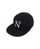 NET SOCIAL CLUB N Logo Flat Visor Cap (Black)