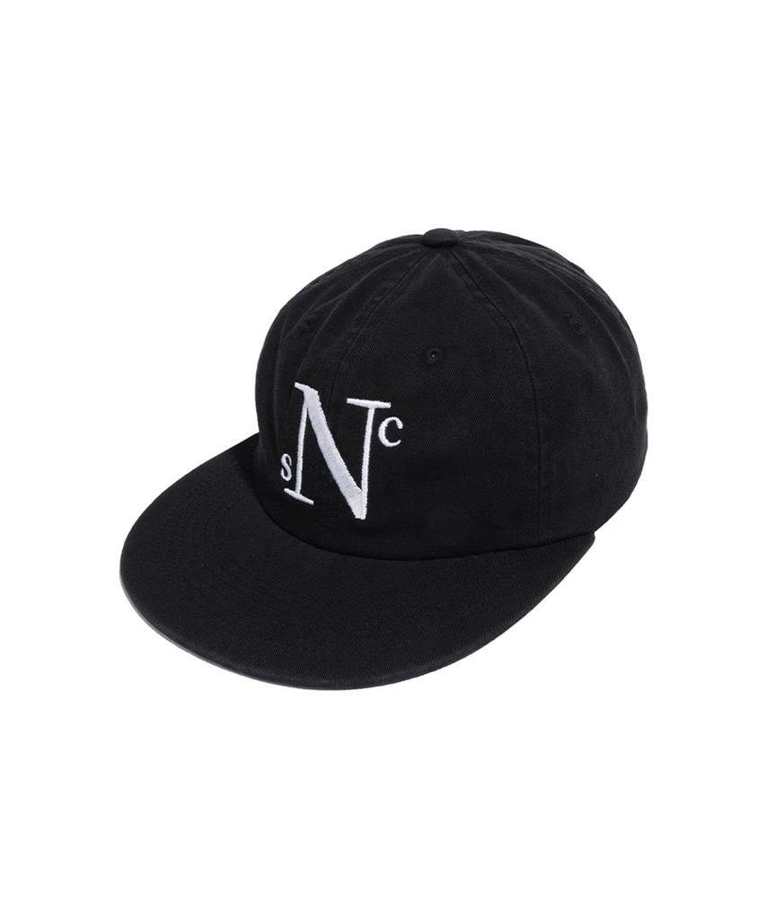 NET SOCIAL CLUB N Logo Flat Visor Cap (Black)
