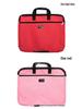A4 Waterproof Double-Layer Canvas Conference and Document Bag with Logo Printing