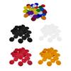 Poker Tokens 100pcs Smooth Plastic Chips Premium Coin Set for Casino Night Poker and Board Games