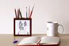 American Staffordshire Terrier, Amstaff – Pen holder with a dog, desk organizer with a print | Art-Dog