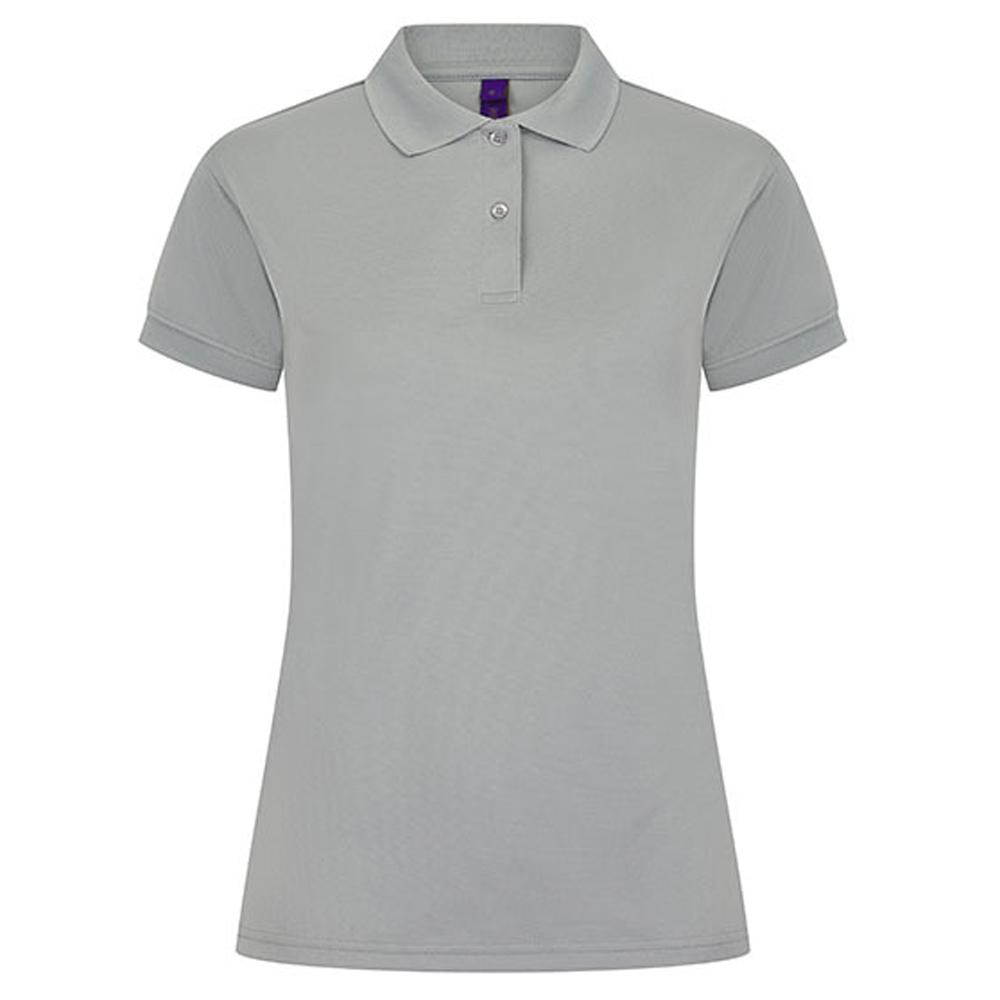 Henbury Womens/Ladies CoolPlus Moisture Wicking Polo Shirt