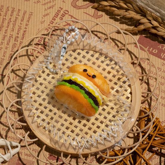 Stress Relief Food Squeeze Toy Slow Rising Simulated Cake Bread Sandwich Sensory Toy Simulated Dessert Pinch Fidget Toy