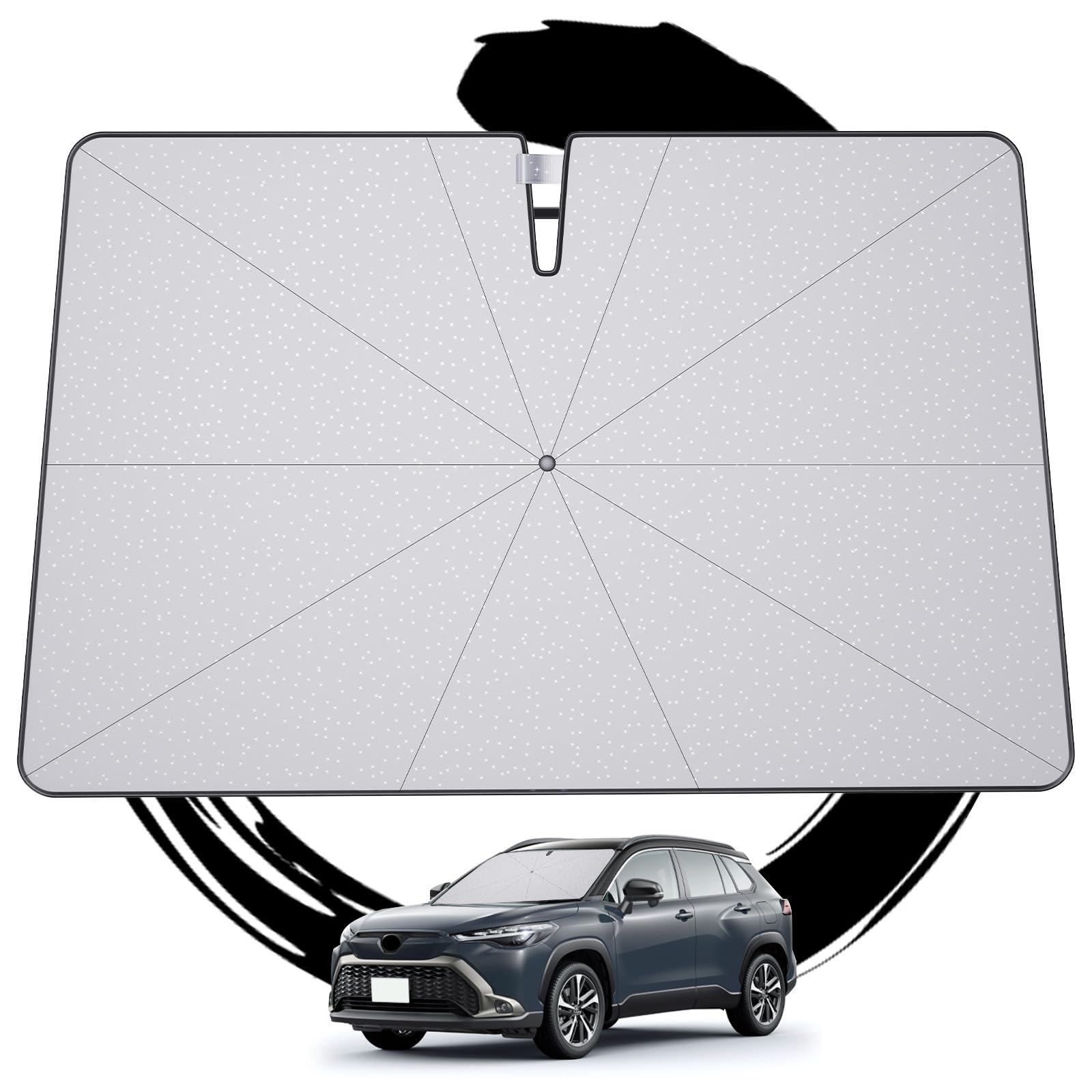 

ruiya Автомобиль Новый Toyota Corolla Cross Эксклюзивное Лобовое стекло Corolla Cross Гибкий Центр 10 Стекловолокно Спящий на свету Жара УФ 10см Наконечник Может быть