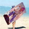 1Pc Fantasy Warrior Trio Beach Towel Microfiber Beach Towel Thin Absorbent For Beach Swimming Yoga Bath Sports 0917207