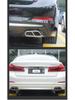 Stainless Steel Black Exhaust Pipe Cover for 2018-2021 BMW 5 Series