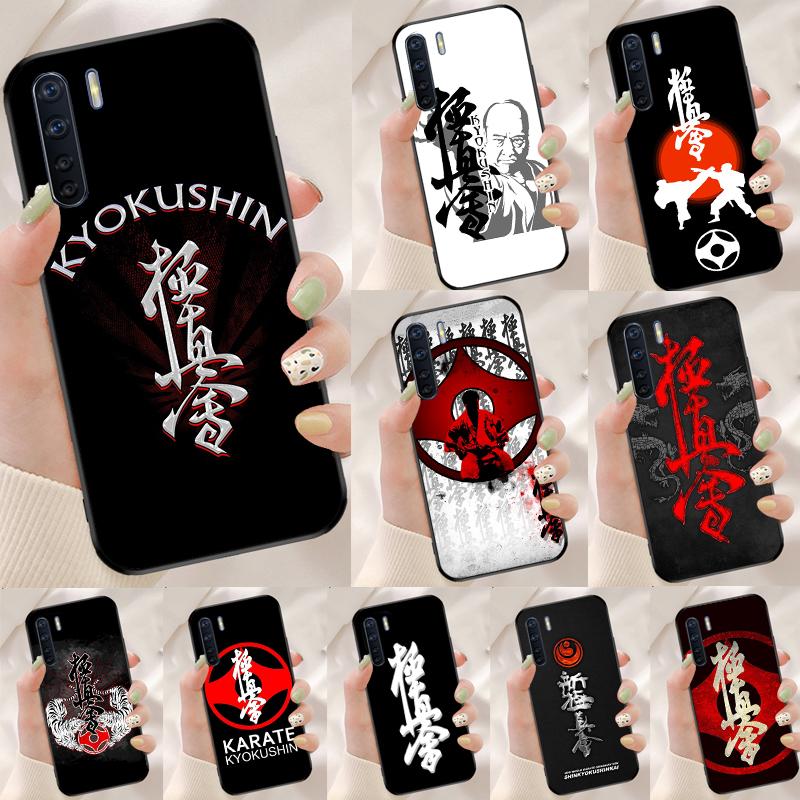 Oyama Kyokushin Karate Case For Oppo A94 A54 A40 A60 A80 A98 A78 A18 A38 A58 A16 A76 A96 A17 A77 A74 A57S A15 Cover