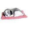 Cute Simulation Sleeping Puppy Dog Doll Toy with Sound Kid Toy Decoration Gift