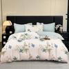 60 Piece Satin Cotton High Count High-density Floral Print Four Piece Set - Flower Shadow As Original