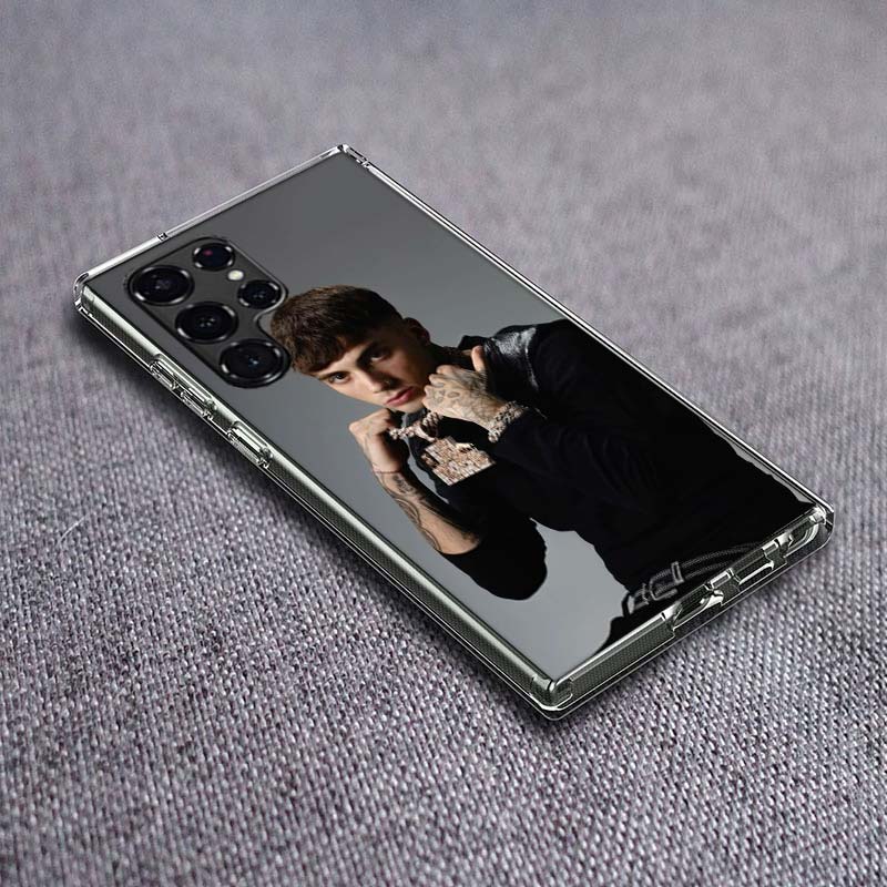 Tony Boy Going Hard Phone Case For Samsung Galaxy S24 S23 S21 S20 FE S22 S26 Ultra S25 Edge S10 Plus Cover Clear TPU Capa Shell