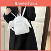 Cute Plush Cartoon Backpack For Girls Stylish And Trendy School Bag In White And Pink