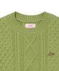 LEE Women'S Chunky Short Sleeve Knit Lime
