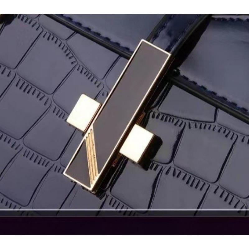 Moda în stil european Geantă de lux de lux pentru doamnă Geantă de umăr din piele de lux rafinată