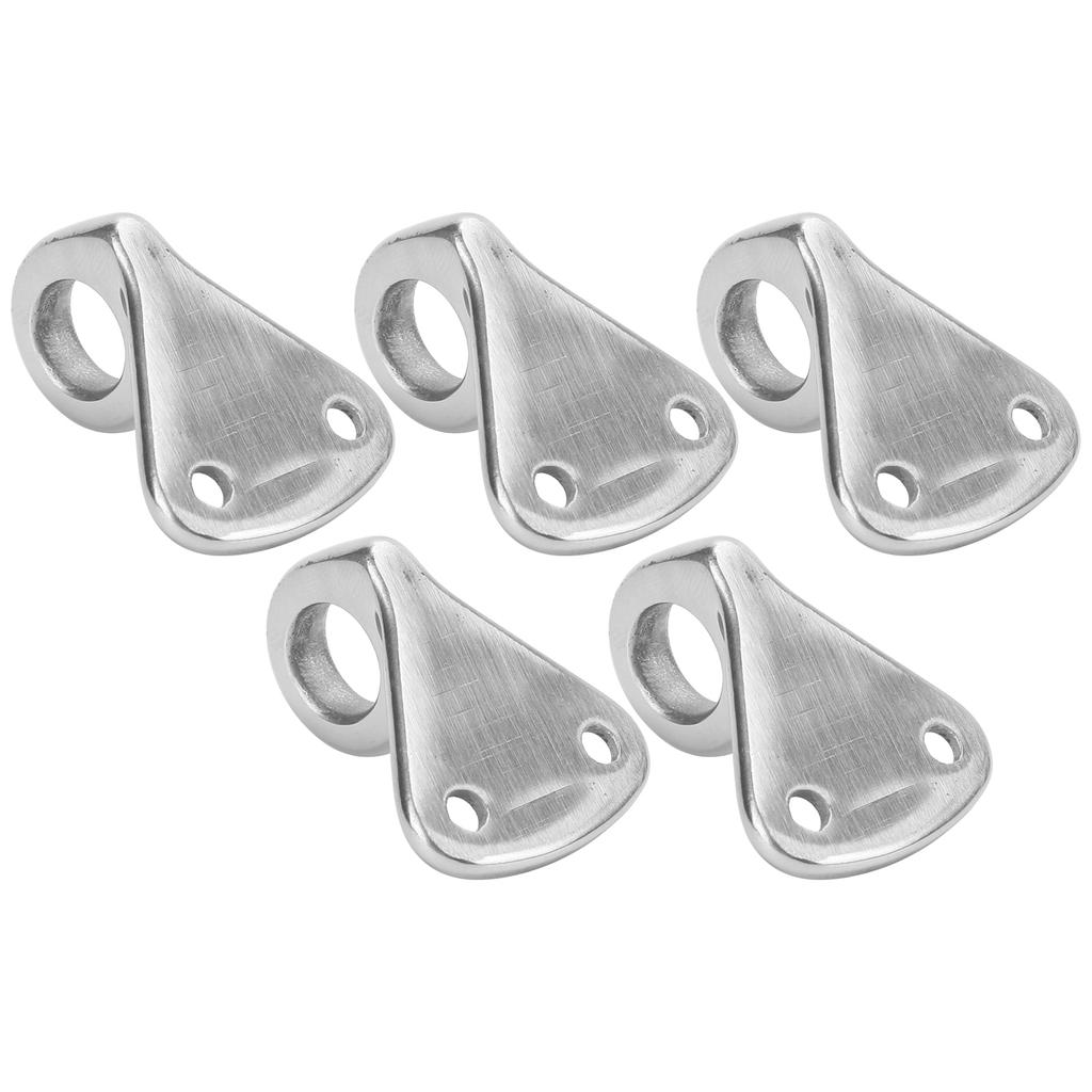 5 Stück 316 Edelstahl Spiegelpoliert Schwerlastmantelhaken Hardware-Zubehör