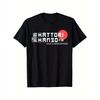 Hattori Hanzo Sushi Swordsmith Graphic Tee Men Casual Round Neck Cotton Tshirt