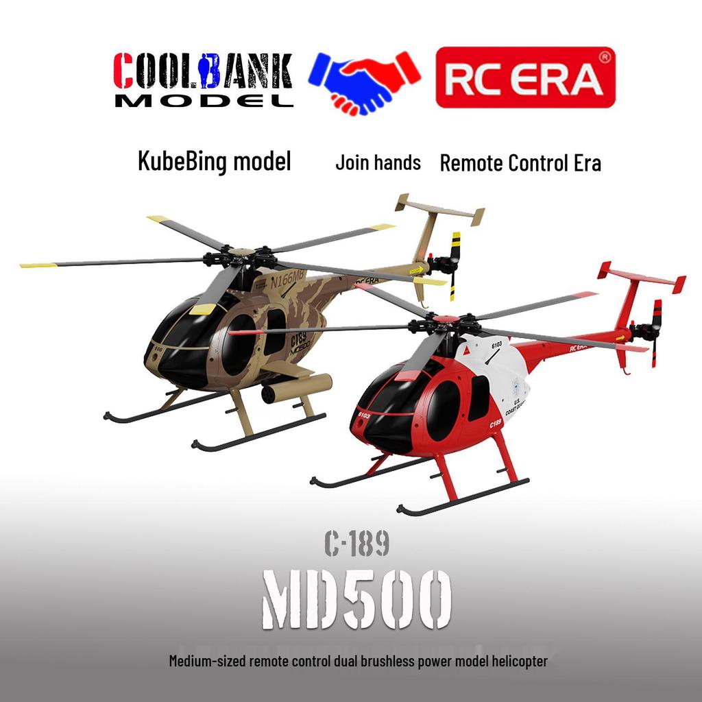 Kubi Bingke C189 Optical Flow Remote Control MD500 Military Helicopter Toy