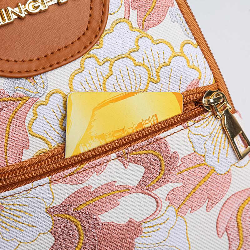 Small Bag Women's Shoulder Bag Crossbody Bag Chest Bag Mobile Phone Bag Multi-Pocket Bag