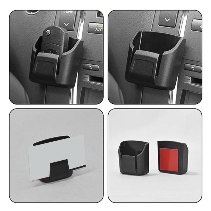 Double Car Key Storage Box with Detachable Hook Not Shake Design Easy To Clean Key Keeper Box for Dashboard Organization