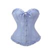 Women's Corset Top with Lace-Up Front Bustier Shapewear for Daily Wear