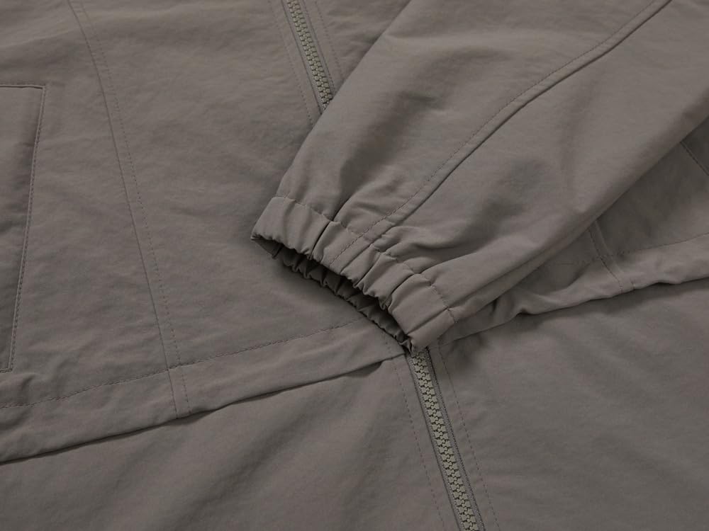 Snow Peak Polywasher Hood Windbreaker Outer Dark Size M Wmn's GS-S25FWFWB67 Women's Jacket, Khaki,