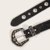 Fashionable Wide Waist Belt Elegant Glitters Belt Vintage Styles Waistband for Dresses and Jeans