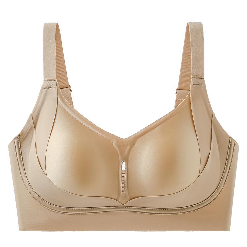 

Anti-Gravity Push-Up Seamless Bra - Lifting, Shaping, and Supportive with Massage Cups L (120-135 lbs) тілесний