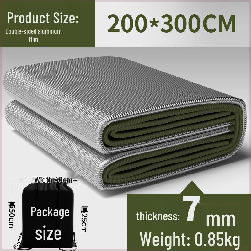 Waterproof Thickened Outdoor Picnic & Sleeping Mat - Moisture-proof, Portable, for Home, Tent, Dorm.