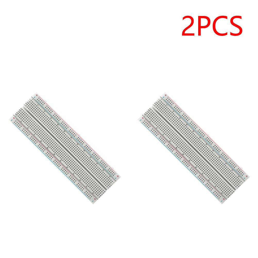 Breadboard 830 Punkte Hohlraumplatinen Lötlose Universelle Experimentierplatinen Verbindbar für Schaltungsaufbau und Inbetriebnahme