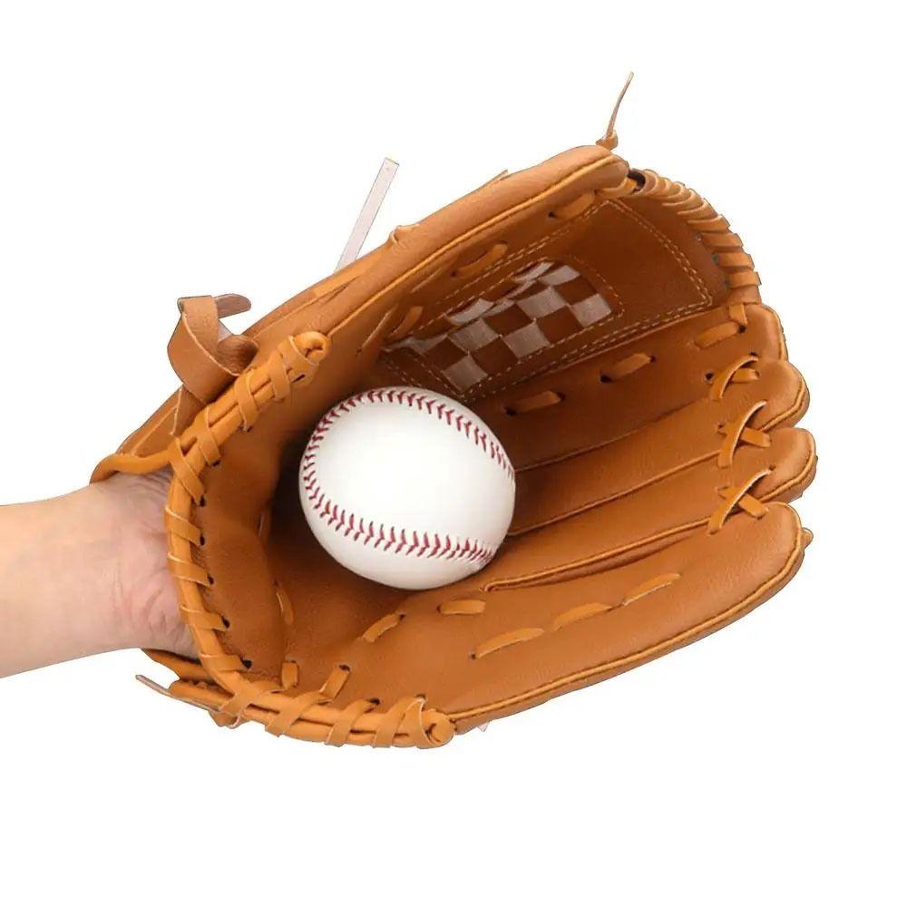 1ks tréninkové vybavení Baseballová rukavice Baseballová tréninková softballová soutěžní rukavice pro děti