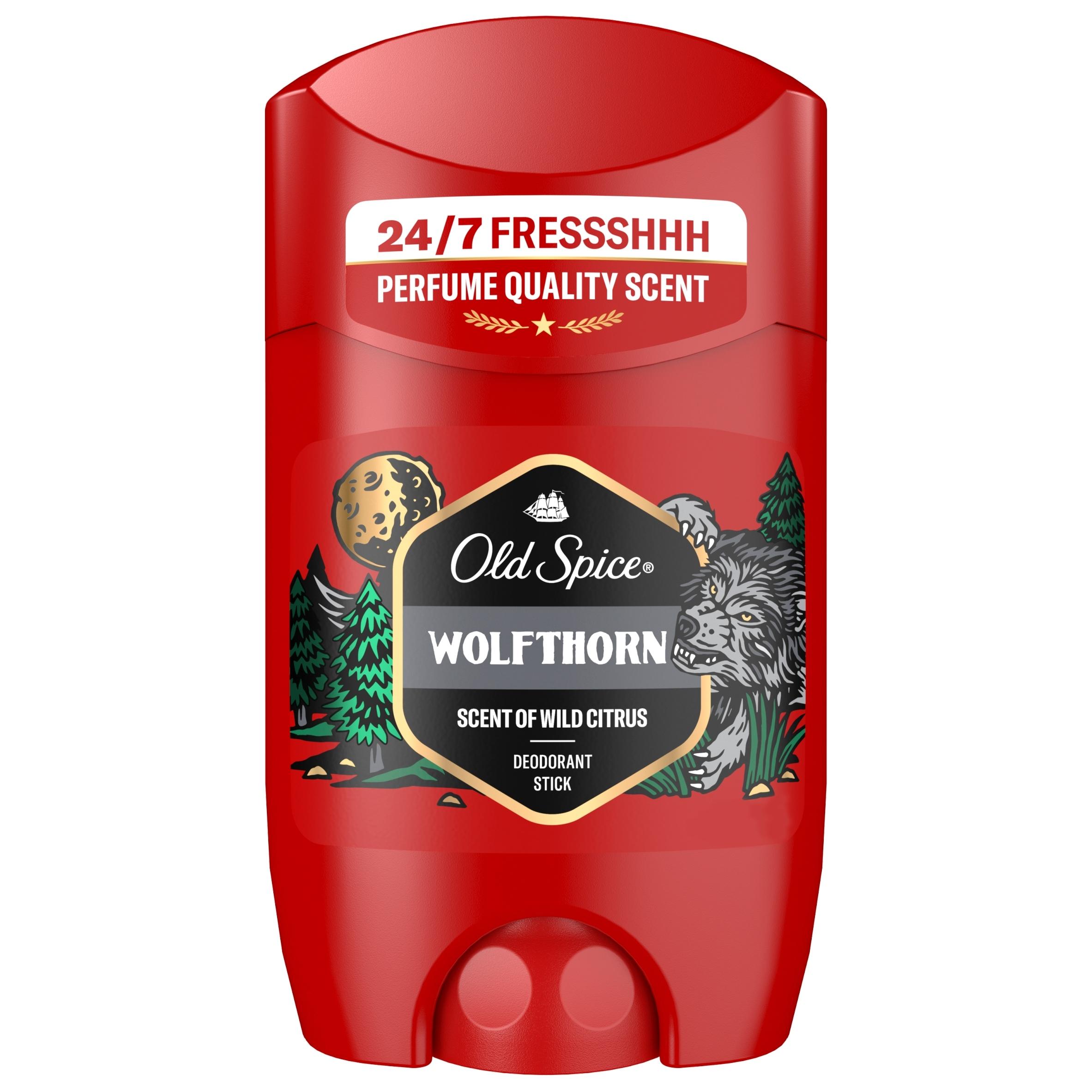 Old Spice Wolfthorn Deodorant Stick Für Männer, Wildes Zitrus 50 50 ml