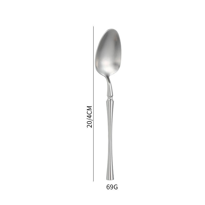 304 Stainless Steel Knife, Fork and Spoon Household Small Waist Tableware High-end Restaurant Western Tableware Steak Knife Red Wine