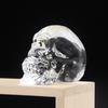 Colorful Crystal Skull Decoration For Living Room Tabletop Home Display For Teens Adults Spooky Gothic Party Gift