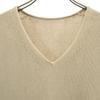 Crepuscule Long Sleeve V Neck Knit Vest 2 Beige Men's Used