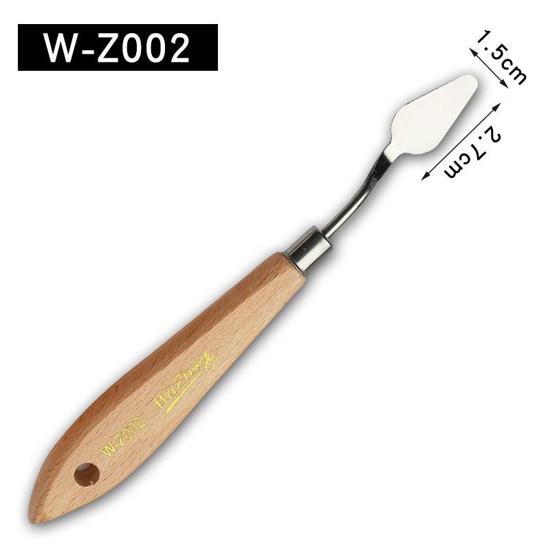 5-Piece Stainless Steel Palette Knife Set for Gouache and Oil Painting