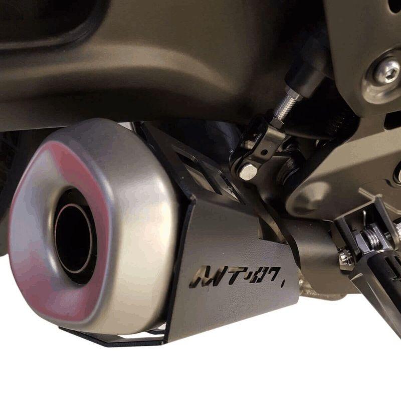 For YAMAHA MT-07 FZ-07/ABS TRACE YZF R7 2014~2024 Motorcycle Accessories Exhaust Pipe Heat Shield Cover Muffler Protector Guard