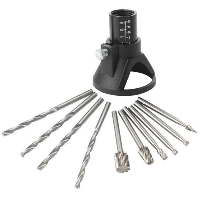 Viele rotierende Multi-Tool-Schneideführung, Hss-Fräser-Bohreraufsatz, kleine elektrische Schleif- und Schleifpapier-Kombinationszubehör