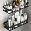 Aige Punch-Free Wall-Mounted Space Aluminum Bathroom Shelf
