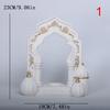 Resin Castles Figurine Ornament Eid Ramadans Festival Tabletop and Shelf Diplay Decors for Interior Decoration Purposes