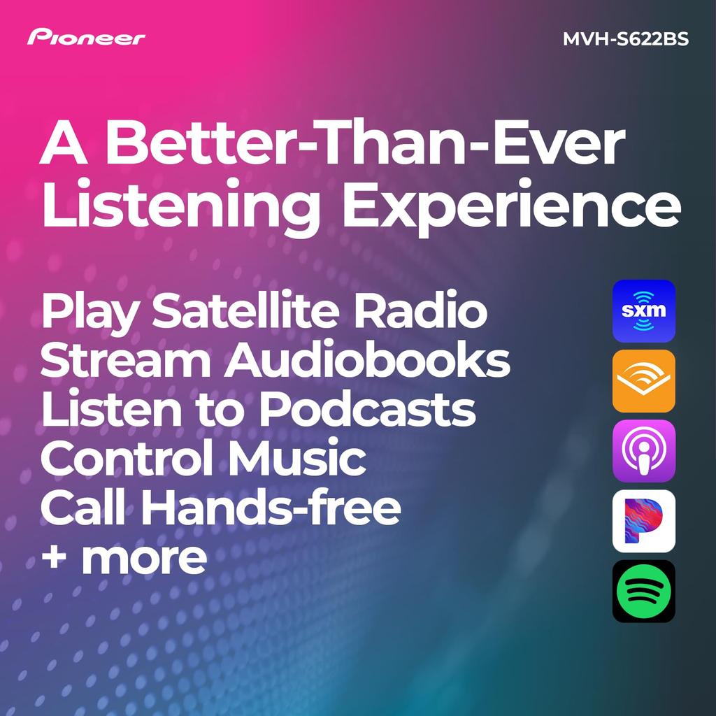 Pioneer Digital Media Receiver MVH-S622BS