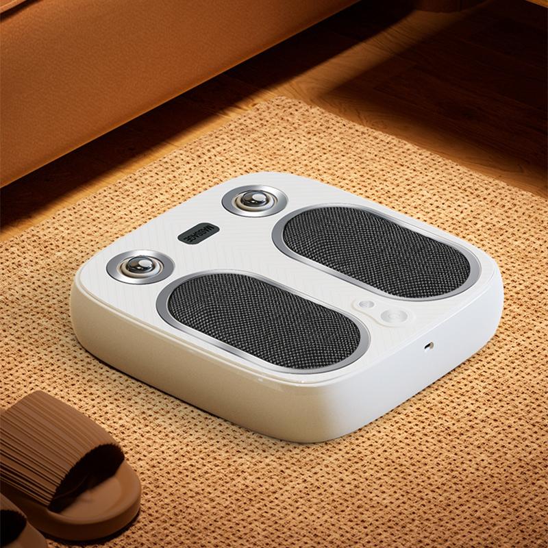 Jinkairui Foot Shaker Automatic Kneading Foot Massager Hot Compress Vibration Massager