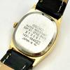 SEIKO Watch Gold Oval 370051 New Strap [New Battery] Ladies' 1421-5690