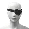 Medieval Pirate Eye Patches Vintage Embossed Leather Eye Mask Medieval Costume Accessories For Men Halloween Role Play