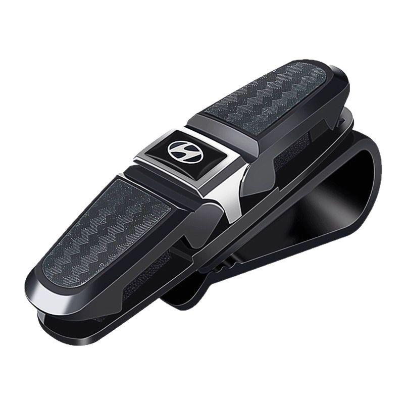 Multifunkční držák na sluneční clonu do auta na sluneční brýle a dioptrické brýle